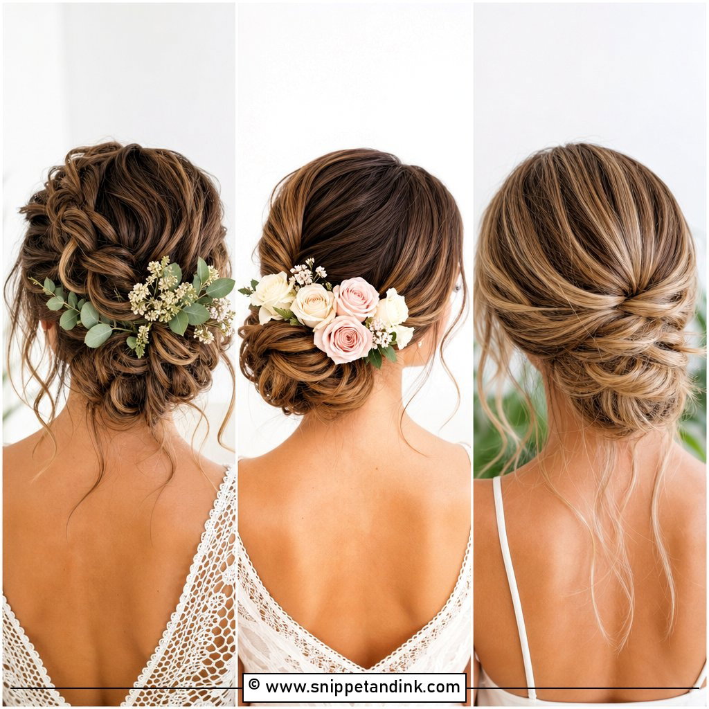 20 Garden Wedding Hairstyles for Effortless Bridal Beauty