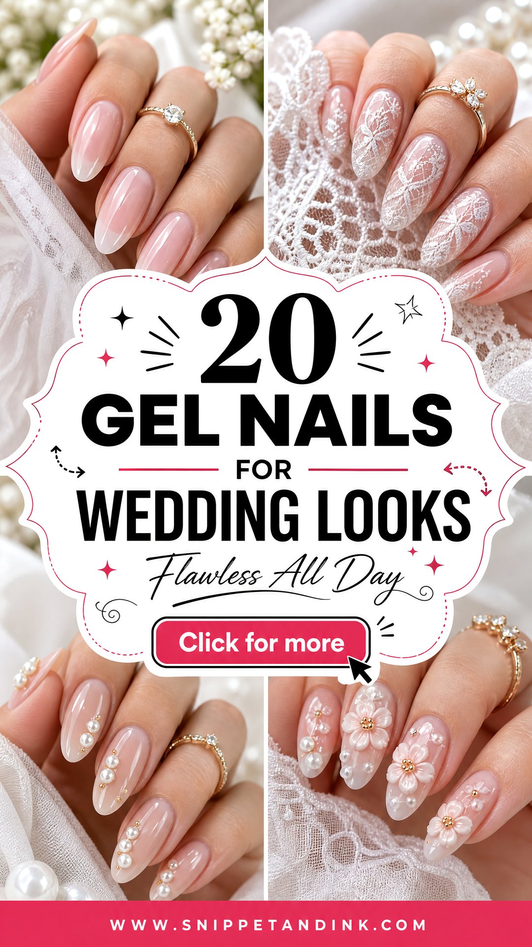 20 Gel Nails for Wedding Looks That Stay Flawless All Day - 20 Gel Nails for Wedding Looks That Stay Flawless All Day