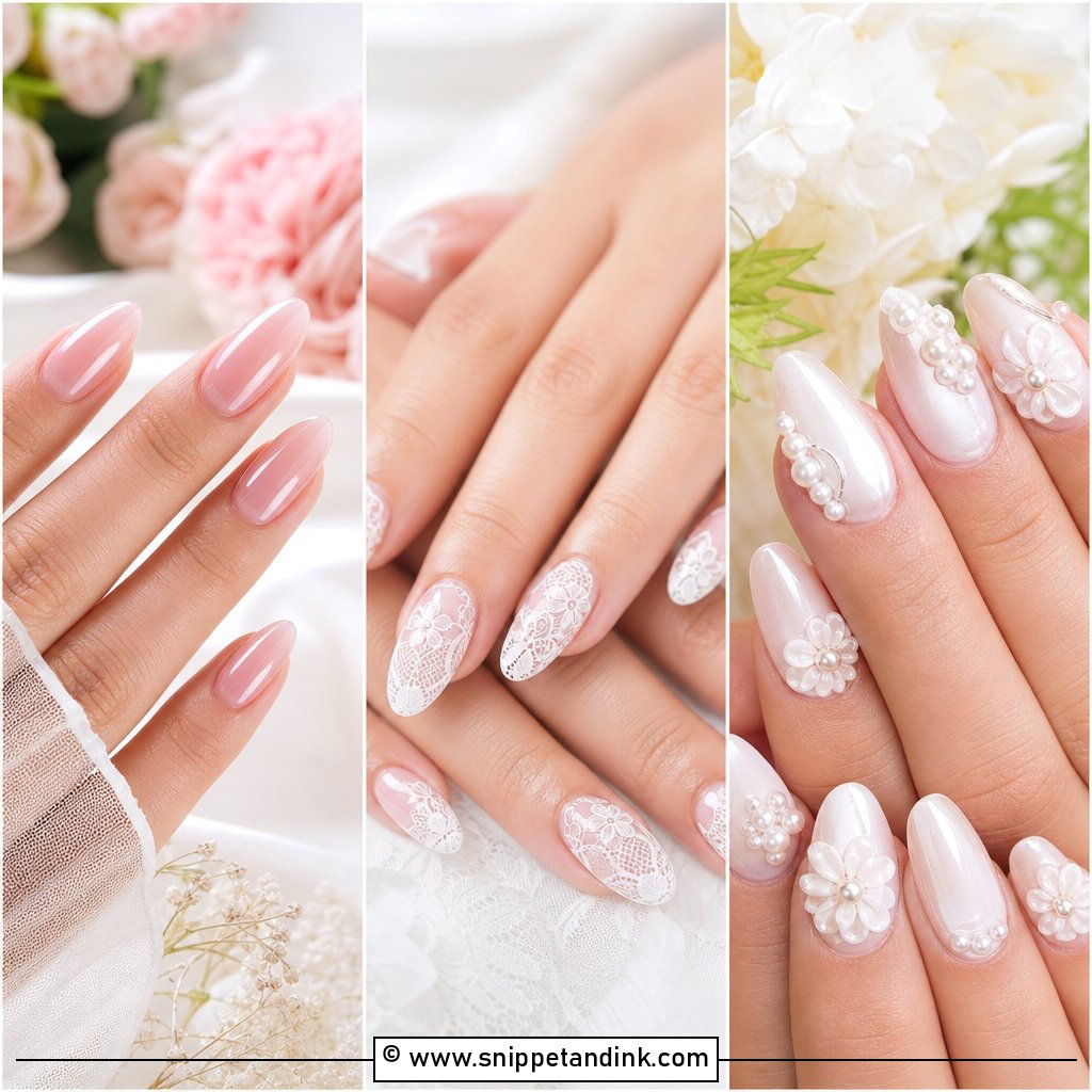 20 Gel Nails for Wedding Looks That Stay Flawless All Day