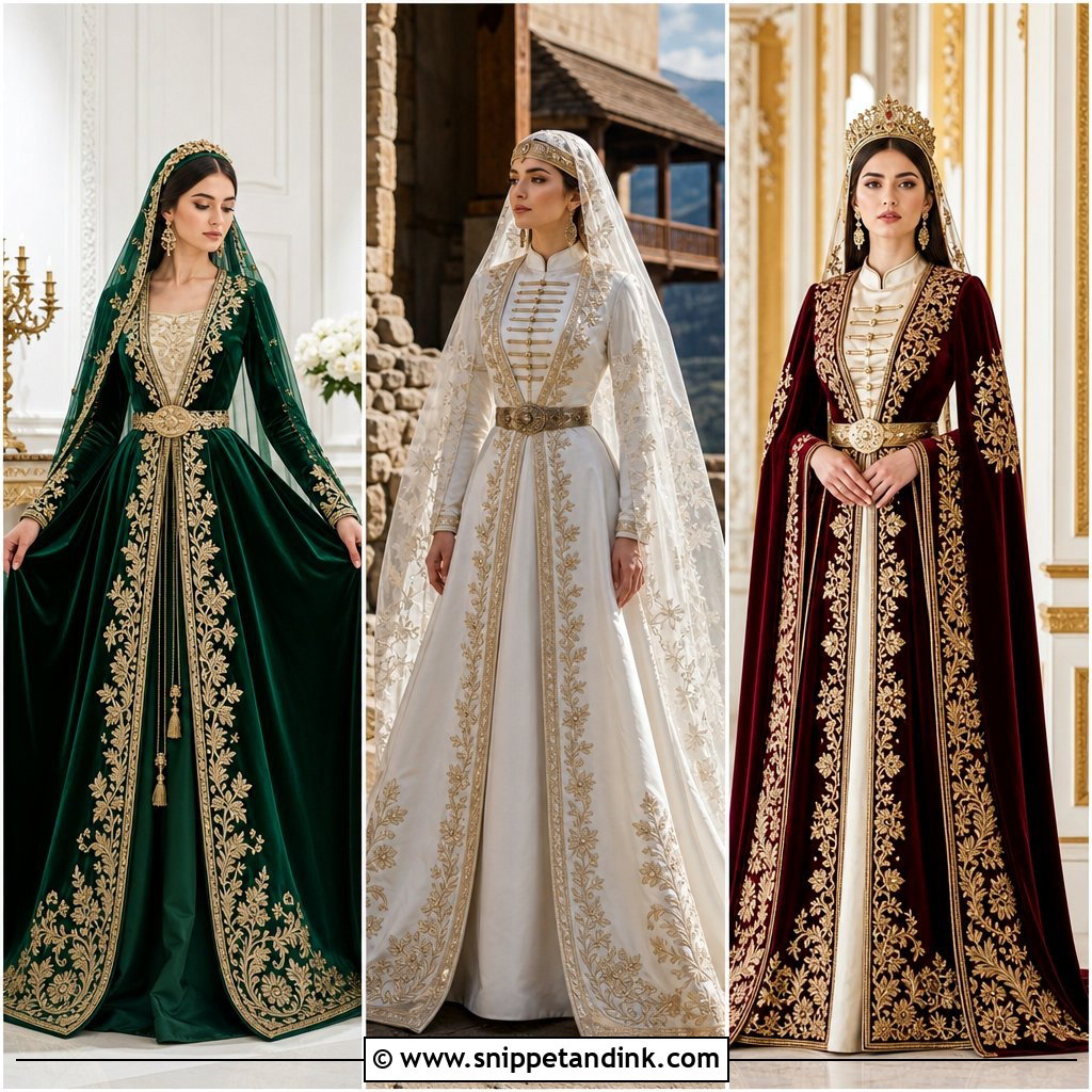 20 Georgian Traditional Wedding Dress Ideas With Heritage