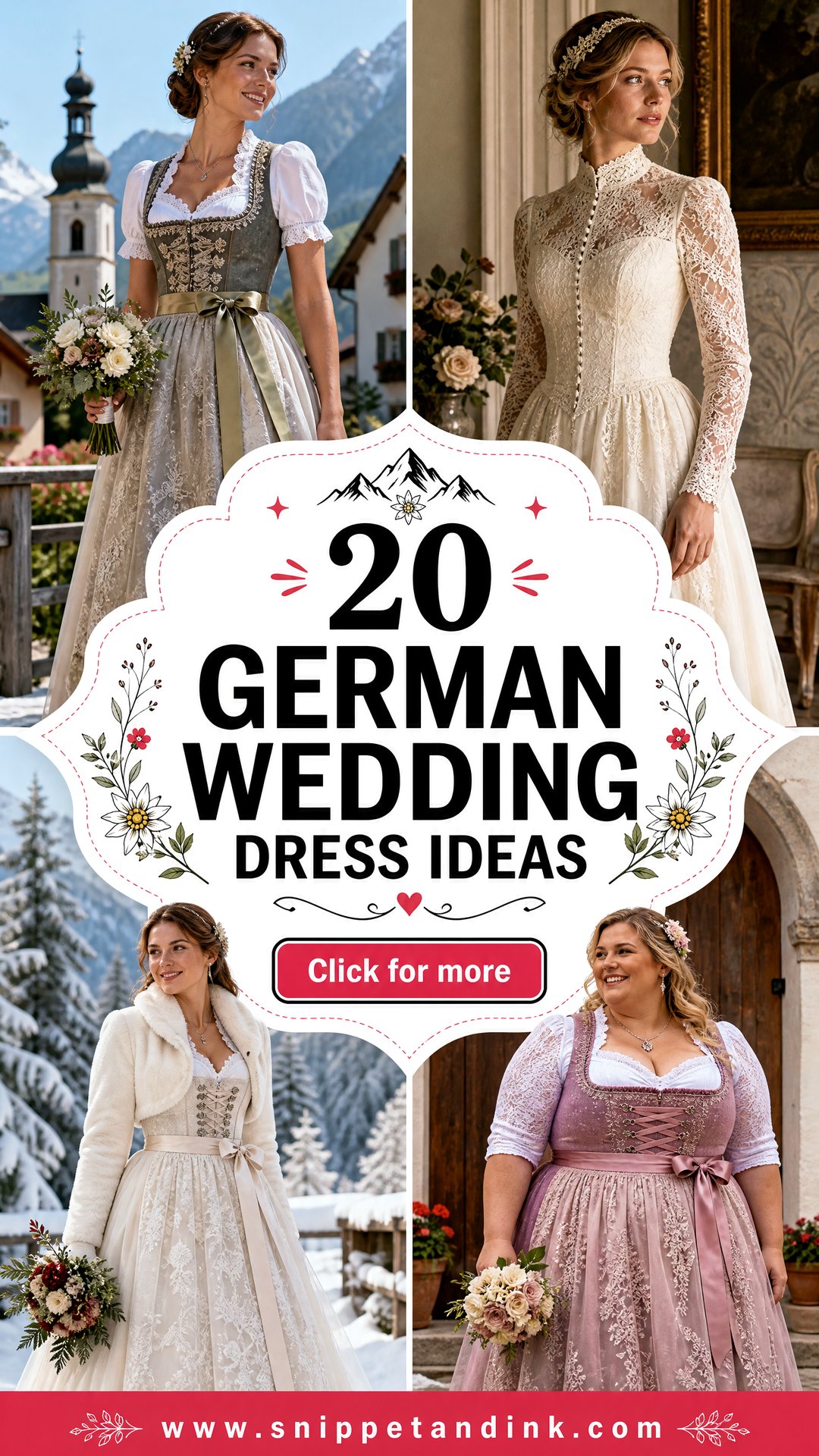 20 German Wedding Dress Ideas for a Timeless Bridal Look - 20 German Wedding Dress Ideas for a Timeless Bridal Look