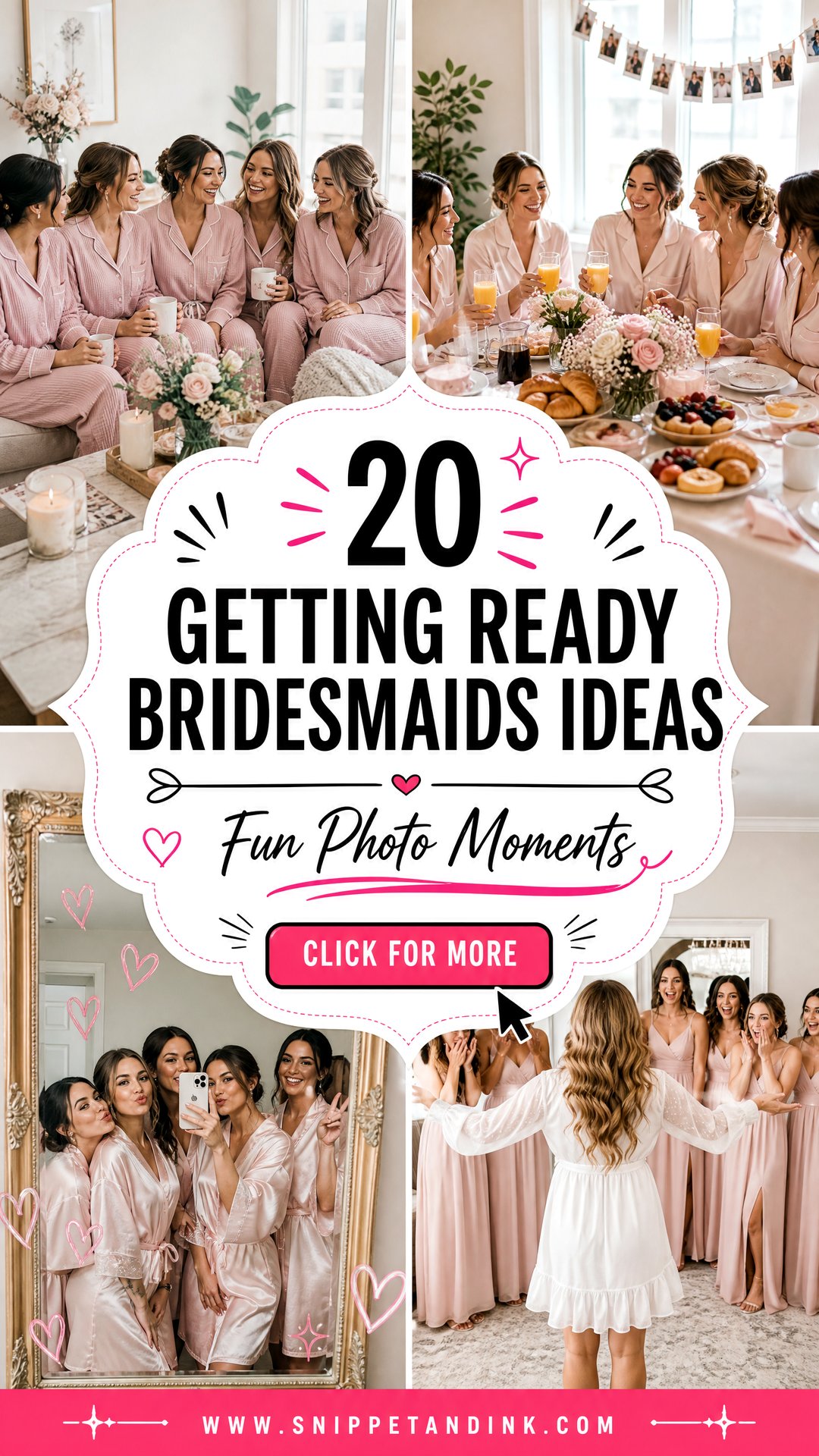 20 Getting Ready Bridesmaids Ideas for Fun Photo Moments - 20 Getting Ready Bridesmaids Ideas for Fun Photo Moments