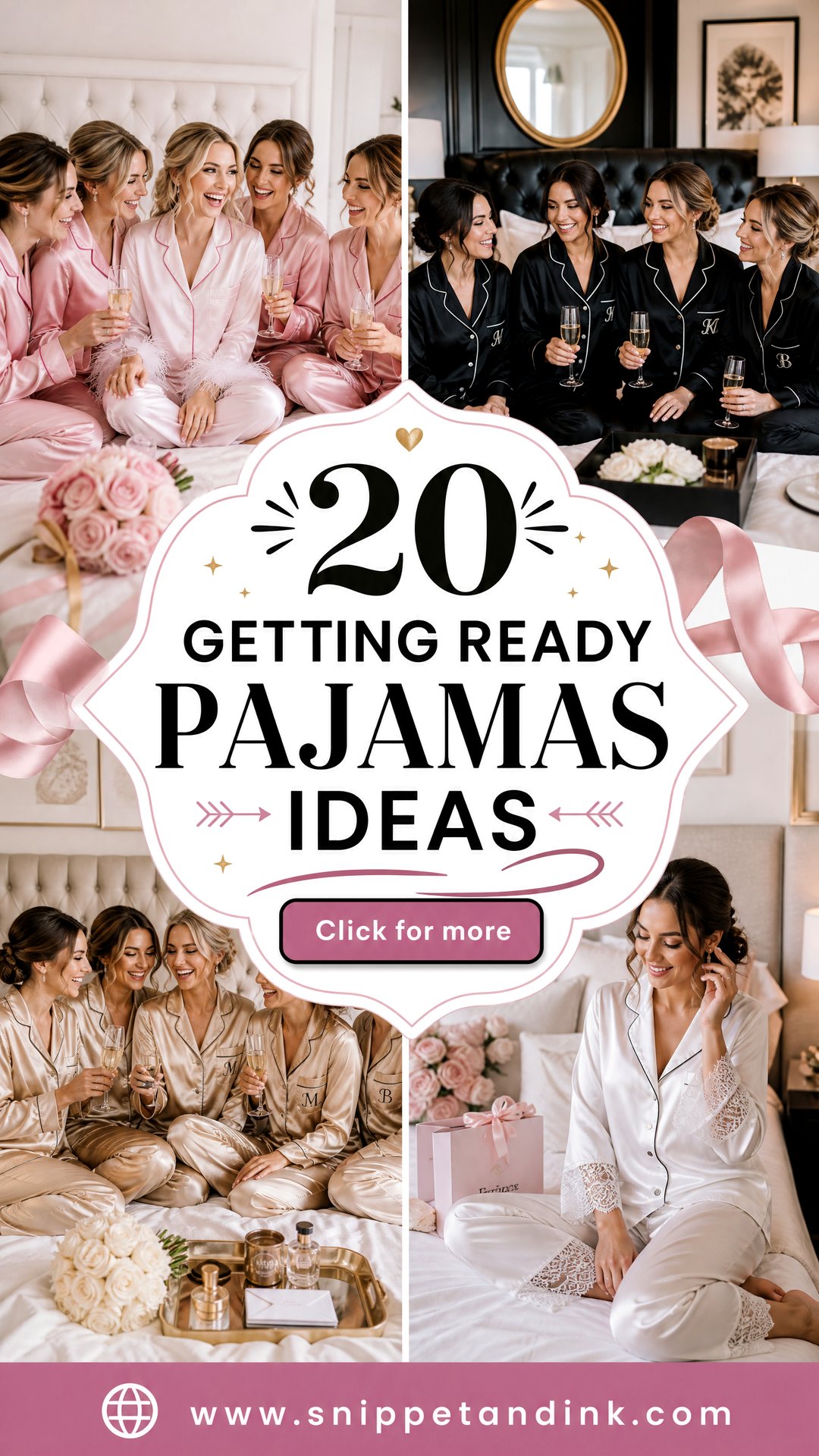 20 Getting Ready Pajamas Ideas for a Chic Bridal Morning - 20 Getting Ready Pajamas Ideas for a Chic Bridal Morning