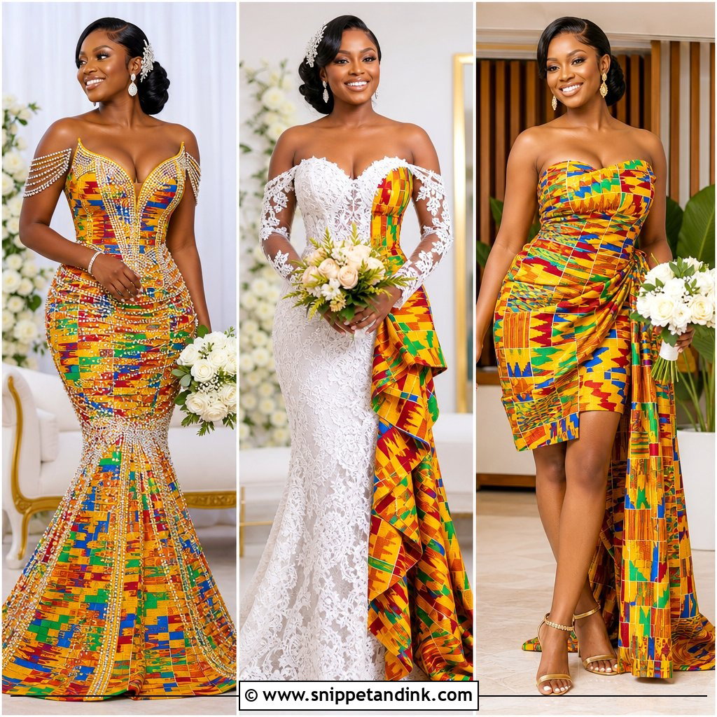 20 Ghanian Wedding Dress Ideas That Celebrate Culture Beautifully