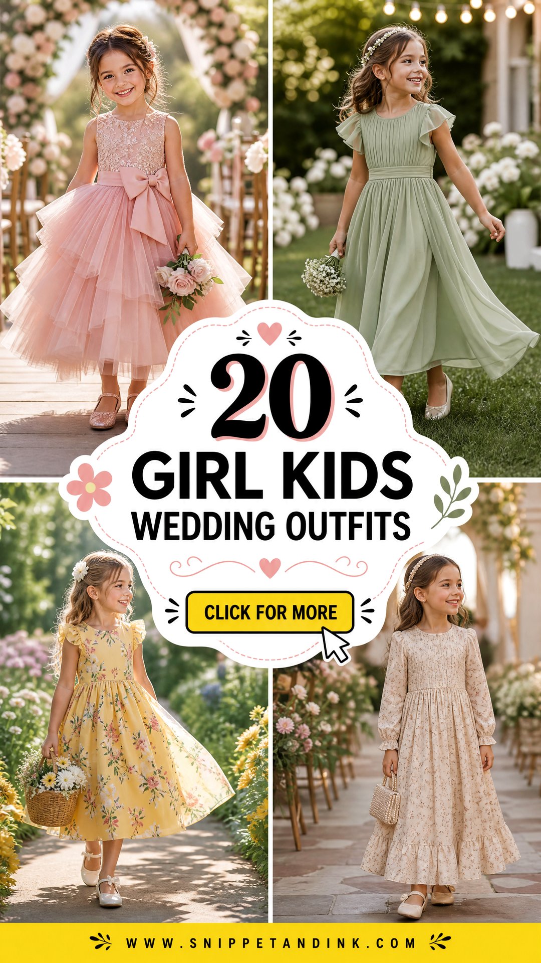 20 Girl Kids Wedding Outfits for Joyful Family Celebrations - 20 Girl Kids Wedding Outfits for Joyful Family Celebrations