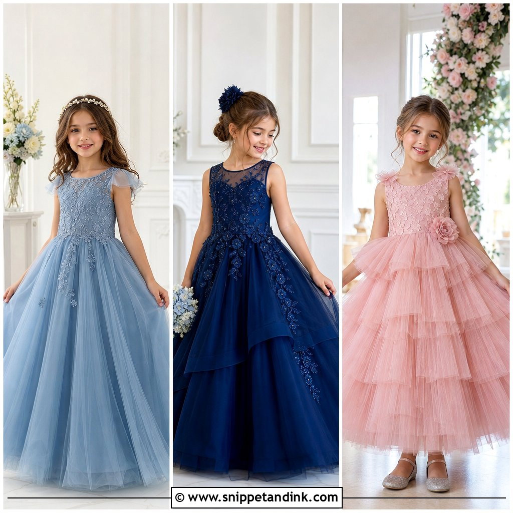 20 Girls Kids Wedding Dresses for a Sweet Ceremony Style