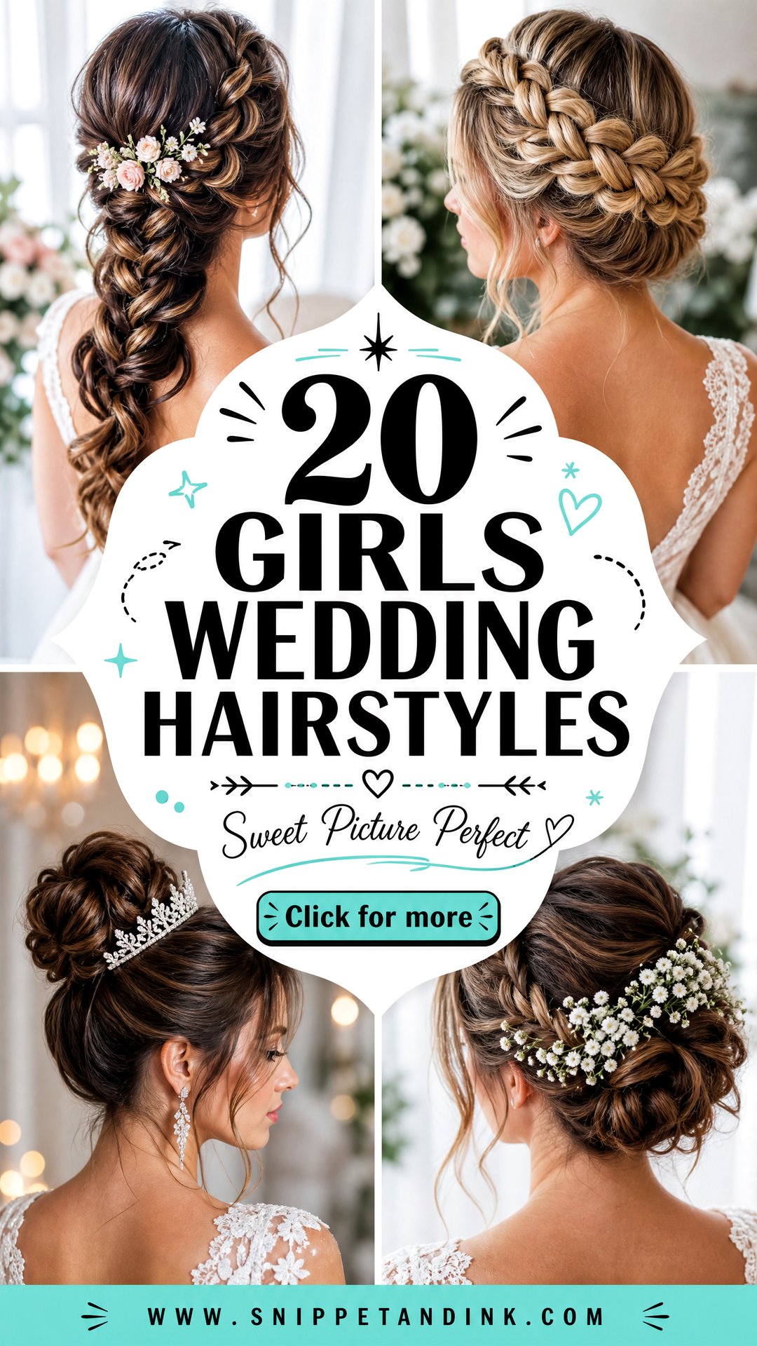 20 Girls Wedding Hairstyles for Sweet Picture-Perfect Looks - 20 Girls Wedding Hairstyles for Sweet, Picture-Perfect Looks