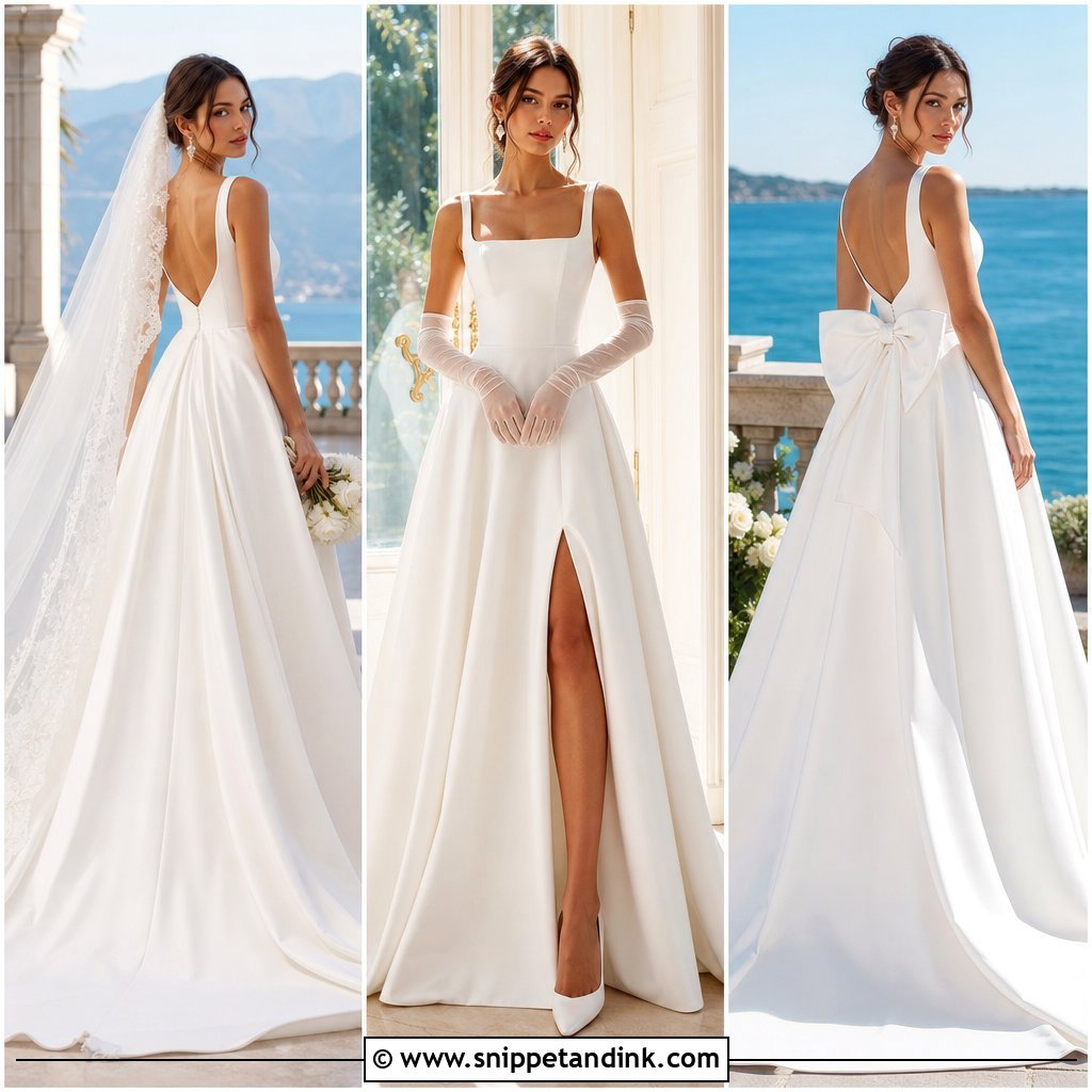 20 Giselle Wedding Dress Ideas for an Elegant Storybook Look