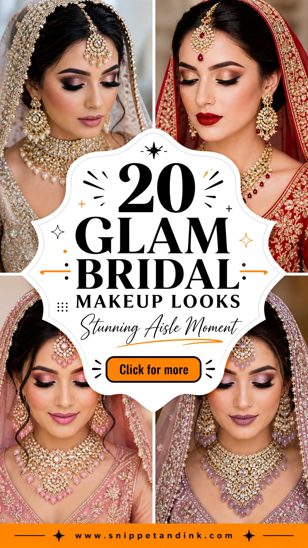 20 Glam Bridal Makeup Looks for a Stunning Aisle Moment - 20 Glam Bridal Makeup Looks for a Stunning Aisle Moment