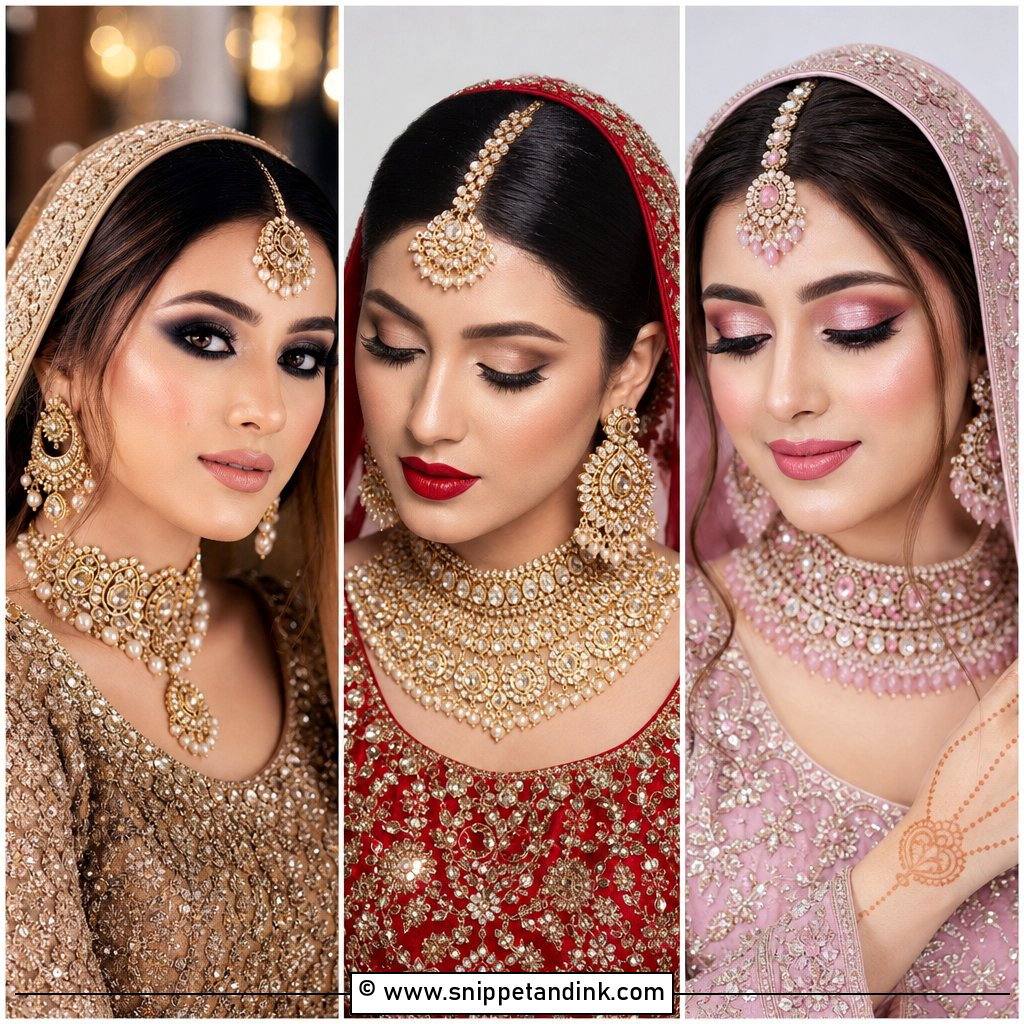 20 Glam Bridal Makeup Looks for a Stunning Aisle Moment