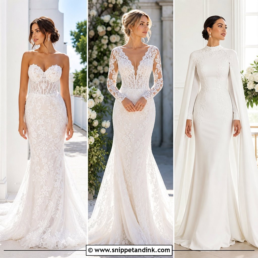 20 Glamour Wedding Dress Ideas for a Luxe Bridal Moment
