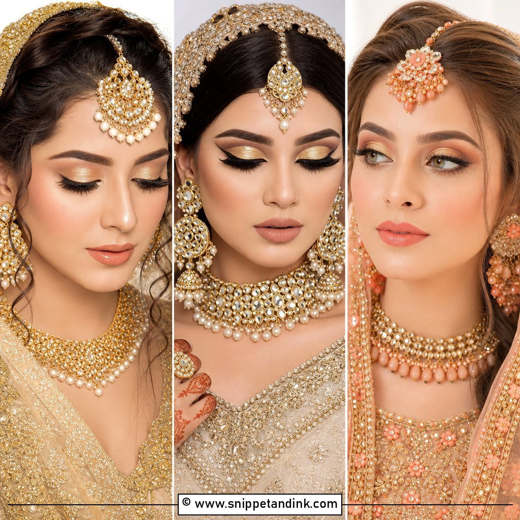 20 Gold Bridal Makeup Ideas for a Radiant Luxury Glow Today