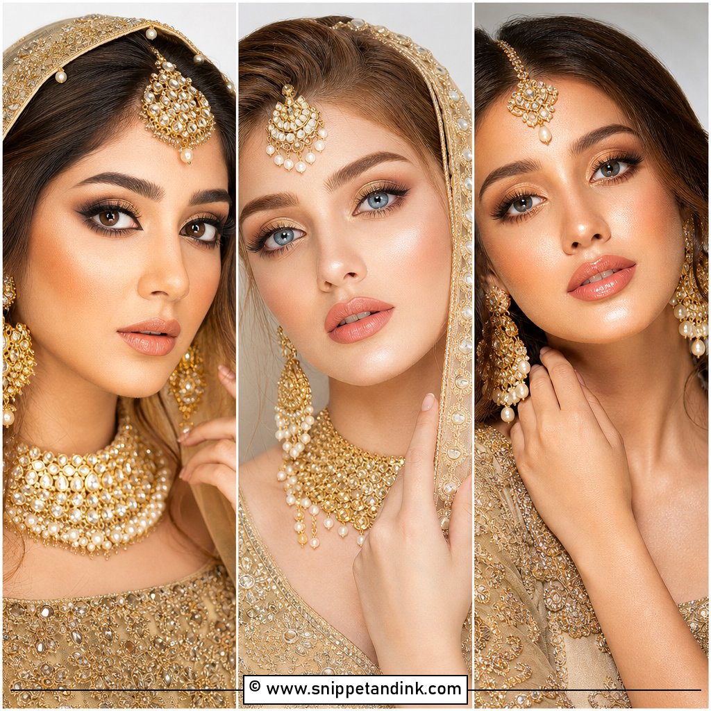 20 Golden Bridal Makeup Ideas for a Radiant Wedding Glow