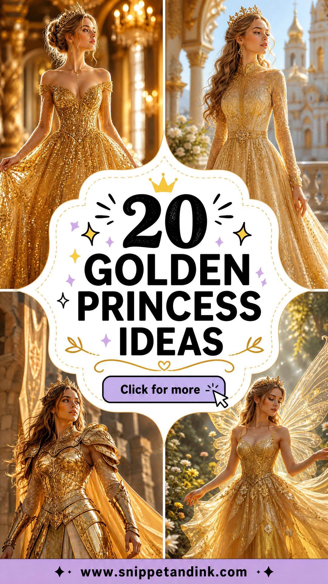 20 Golden Princess Ideas for a Magical Royal-Themed Party - 20 Golden Princess Ideas for a Magical Royal-Themed Party