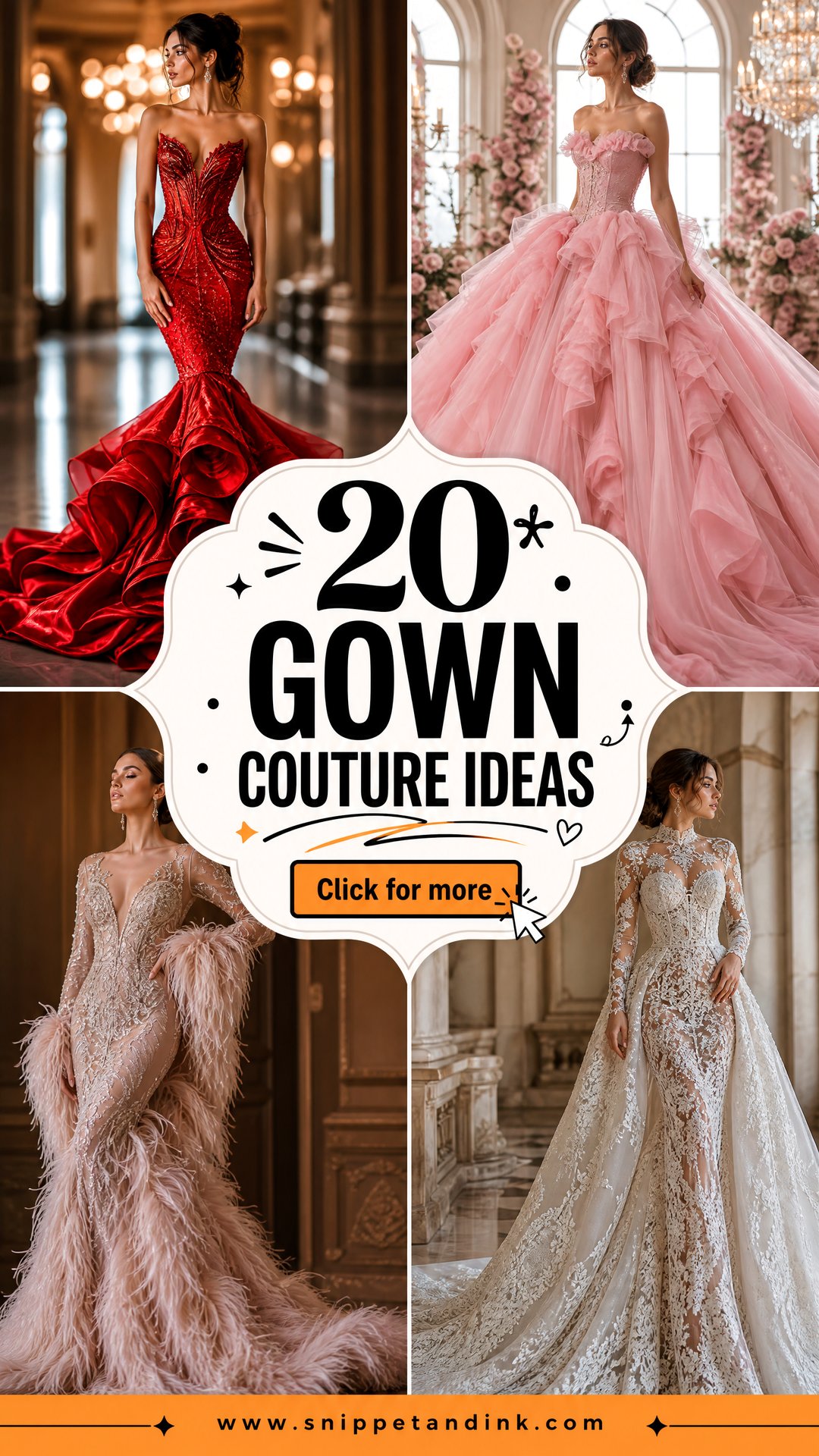 20 Gown Couture Ideas for a Breathtaking Luxury Bridal Look - 20 Gown Couture Ideas for a Breathtaking Luxury Bridal Look