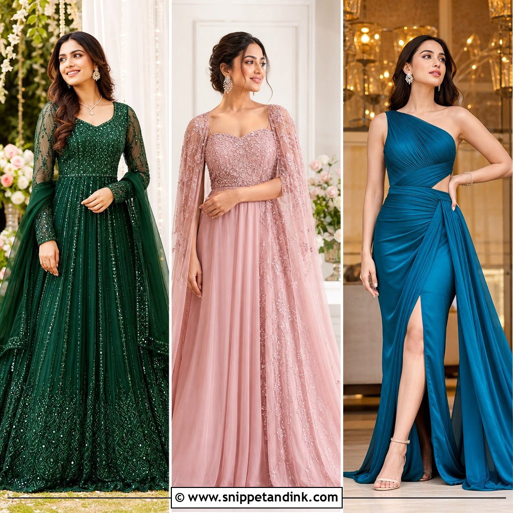 20 Gown for Sangeet Function Ideas for a Dazzling Celebration