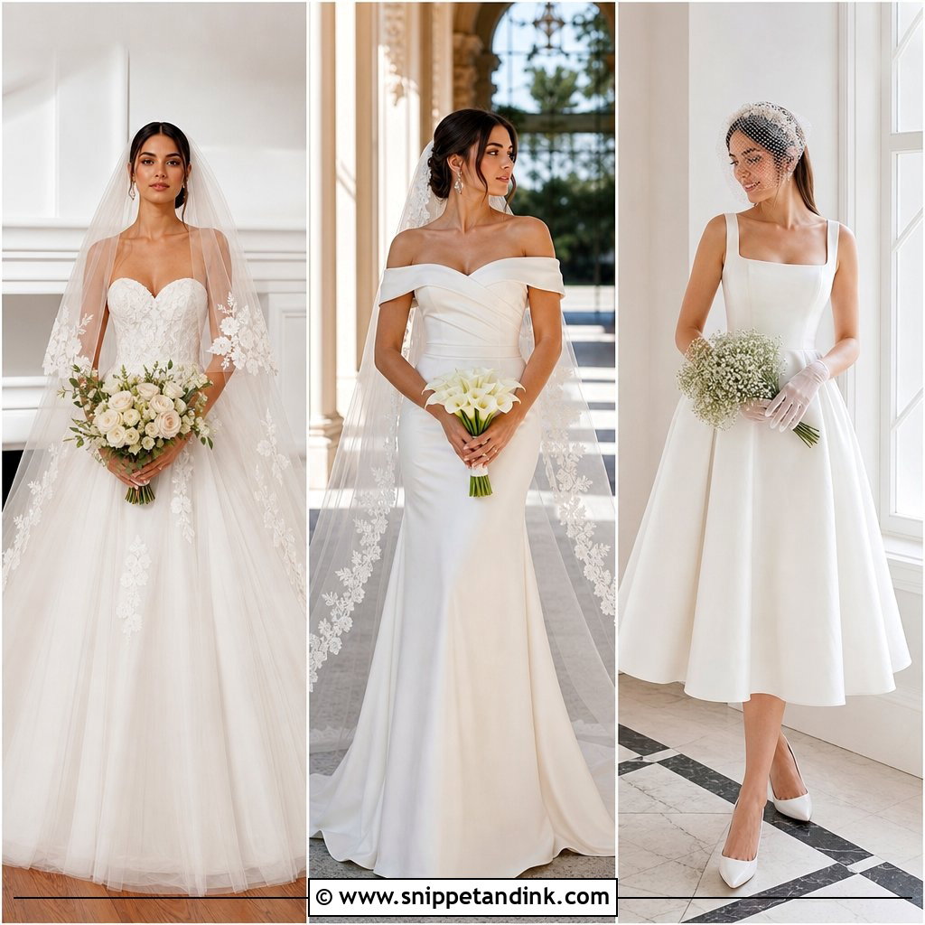 20 Gown with Veil Ideas for a Dreamy, Romantic Bridal Look