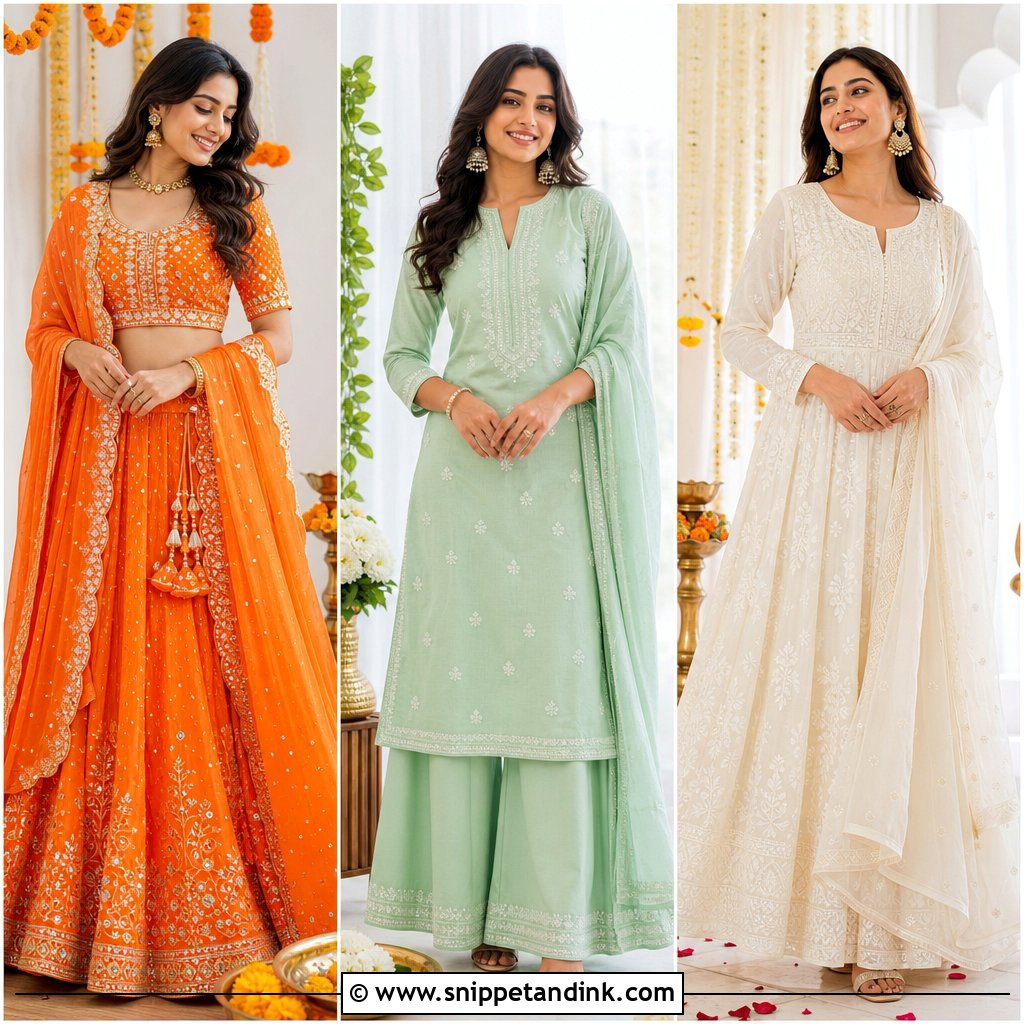 20 Grahshanti Outfit for Bridal Ideas Modern Brides Will Love