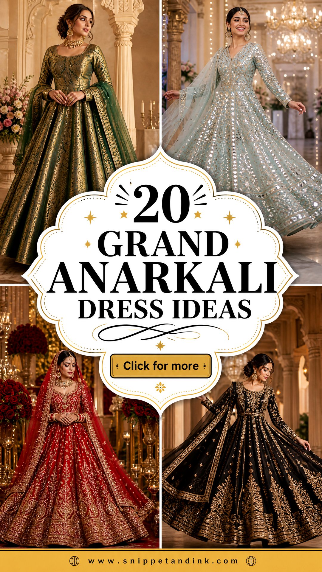 20 Grand Anarkali Dress Ideas for Showstopping Wedding Style - 20 Grand Anarkali Dress Ideas for Showstopping Wedding Style