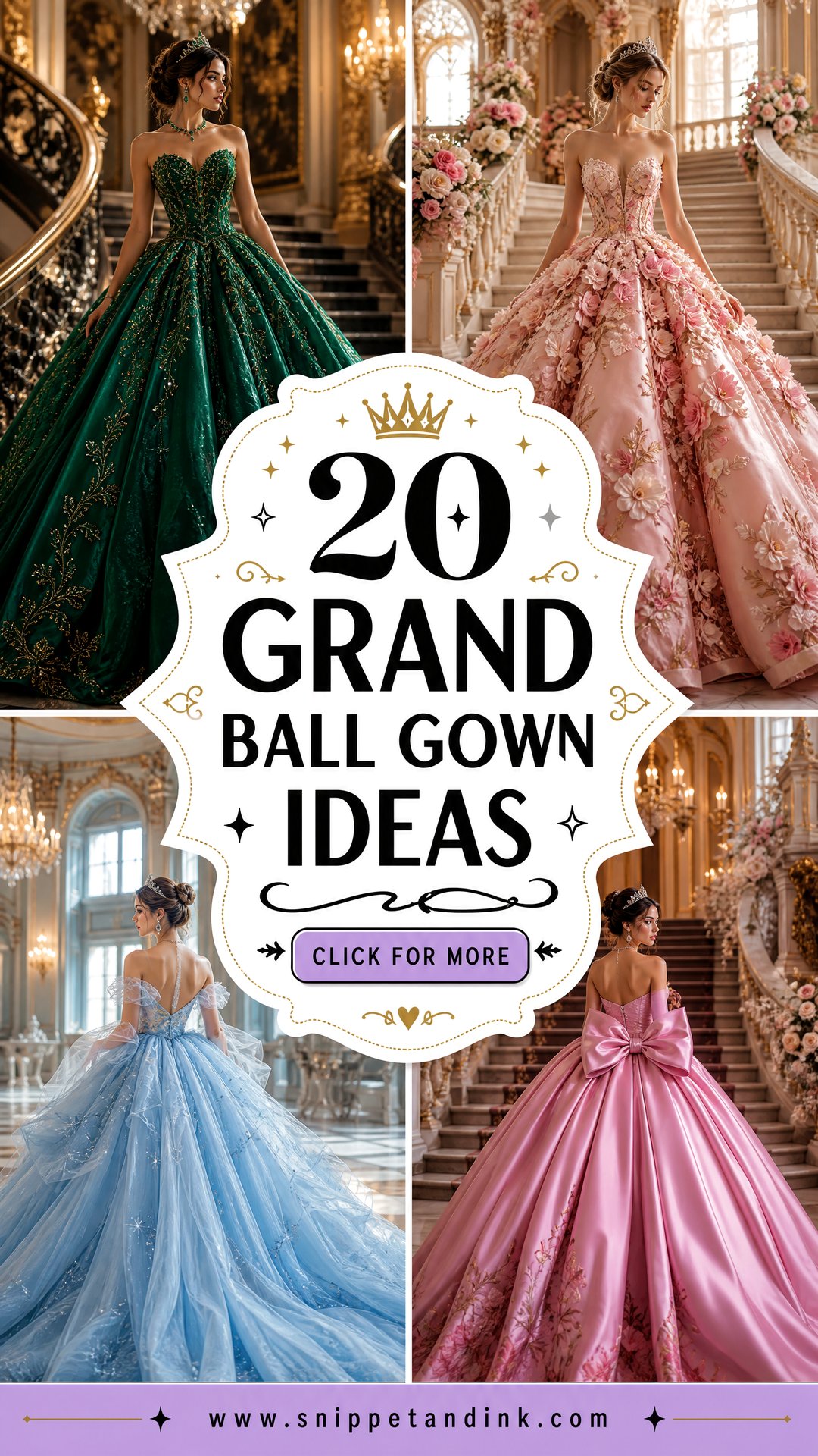 20 Grand Ball Gown Ideas for Truly Regal Fairytale Moments - 20 Grand Ball Gown Ideas for Truly Regal Fairytale Moments