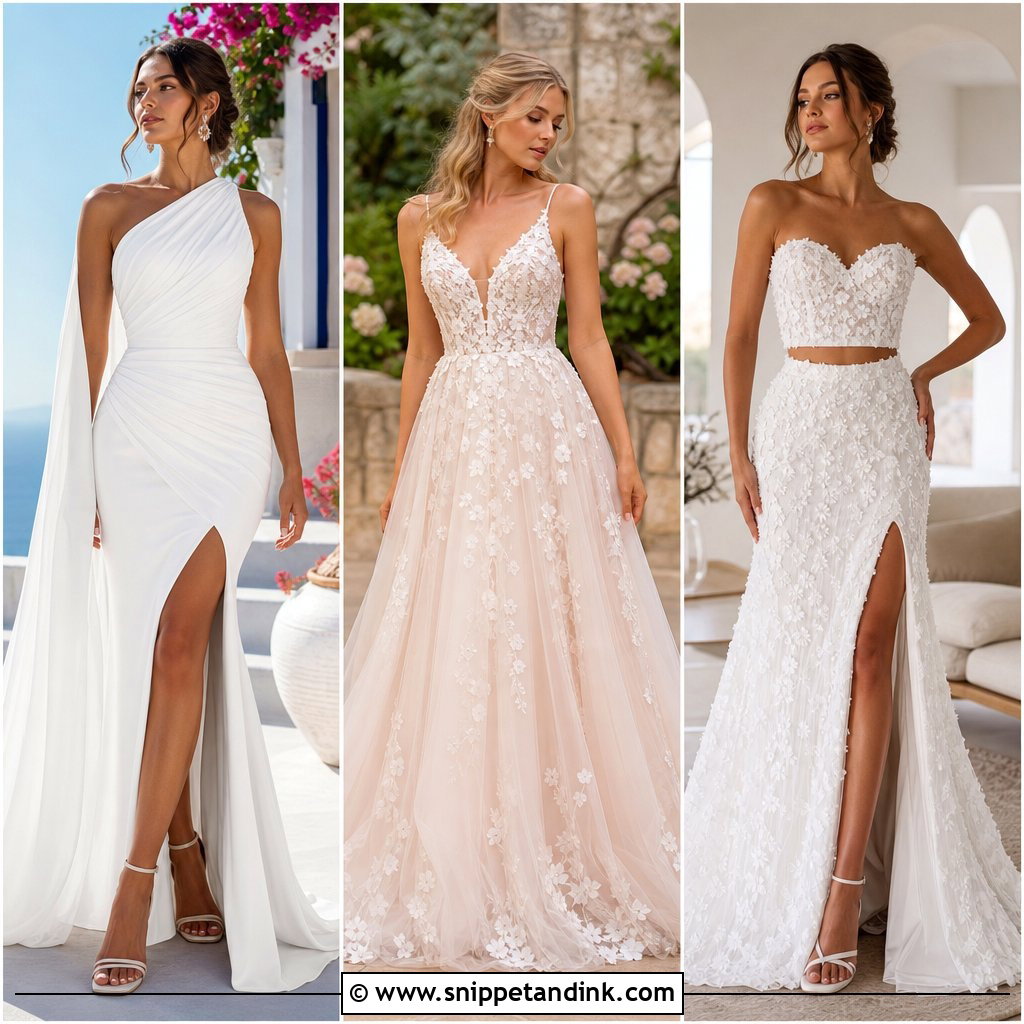 20 Greek Goddesses Wedding Dress Ideas for Mythic Bridal Style