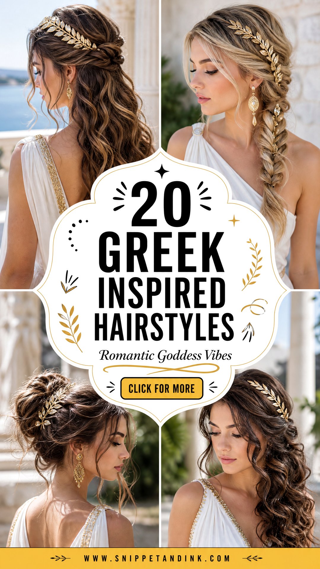 20 Greek Inspired Hairstyles for Romantic Goddess Vibes Today - 20 Greek Inspired Hairstyles for Romantic Goddess Vibes Today
