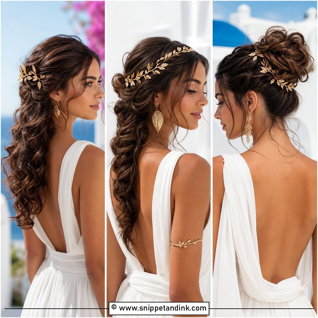 20 Greek Inspired Hairstyles for Romantic Goddess Vibes Today