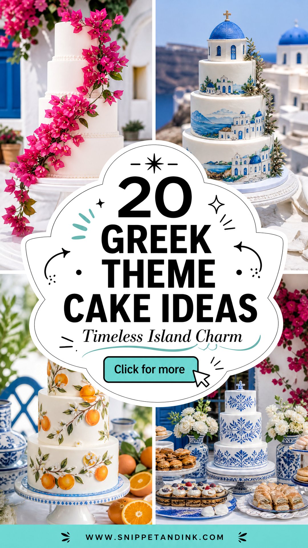 20 Greek Theme Cake Ideas for Wedding With Timeless Charm - 20 Greek Theme Cake Ideas for Wedding With Timeless Charm