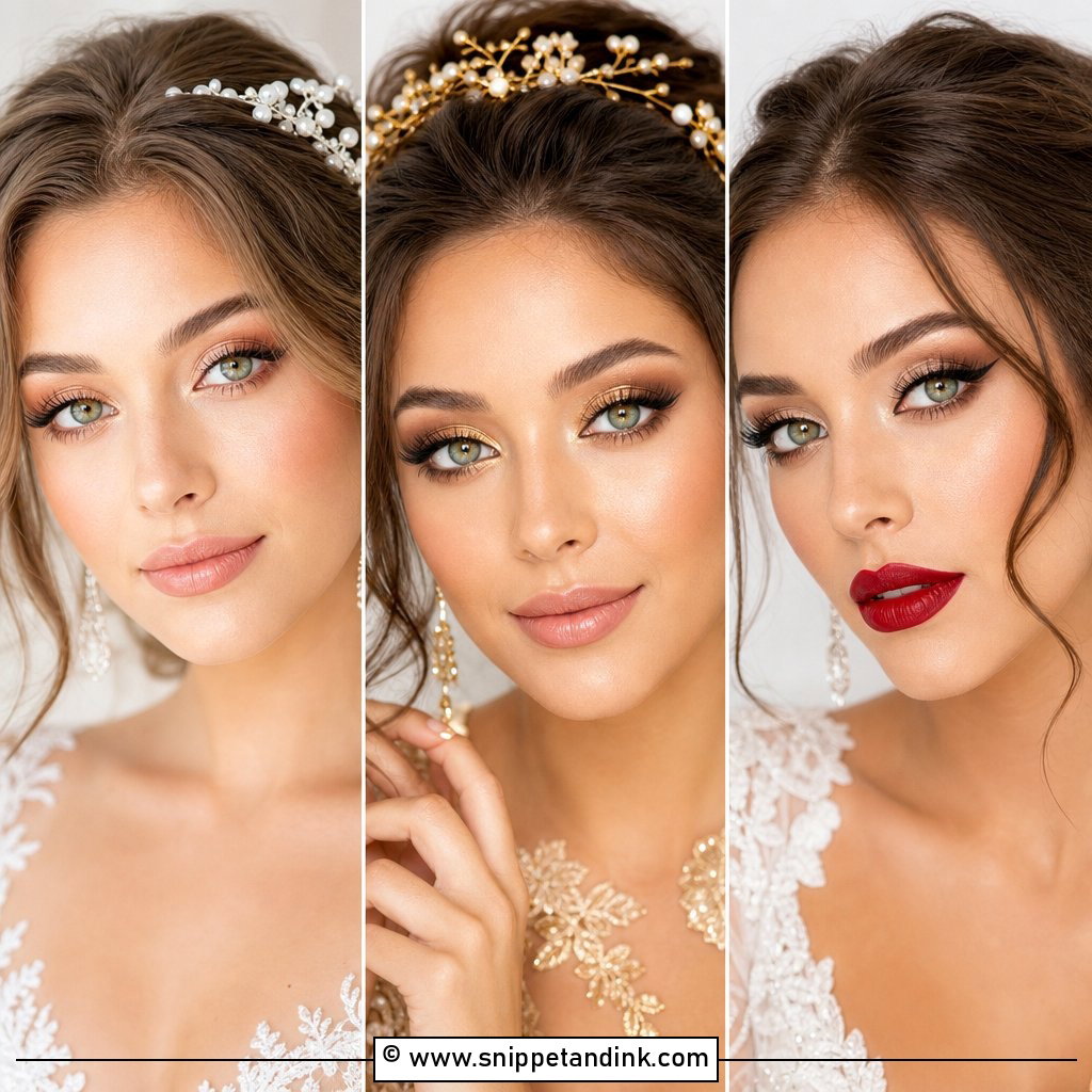 20 Green Eye Wedding Makeup Ideas for a Bold Bridal Look