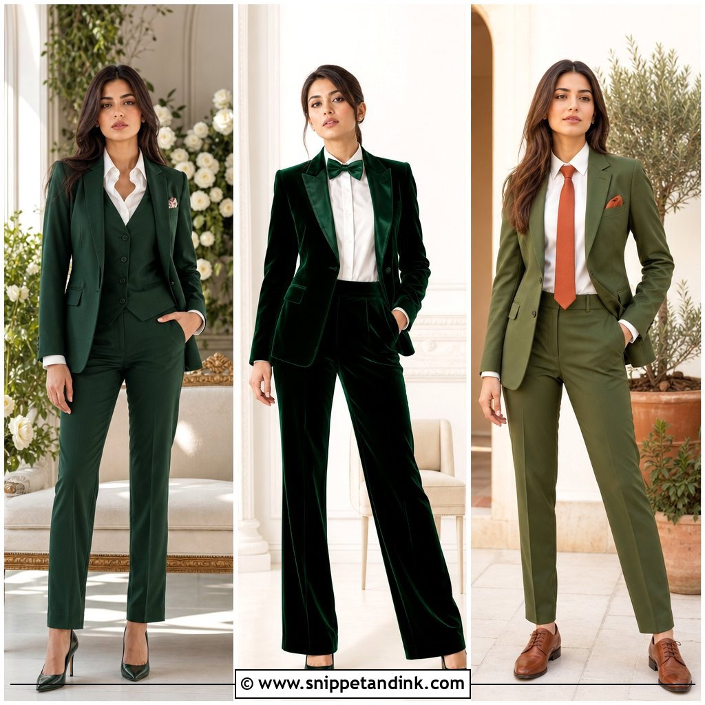 20 Green Suit Wedding Party Ideas for a Polished Celebration