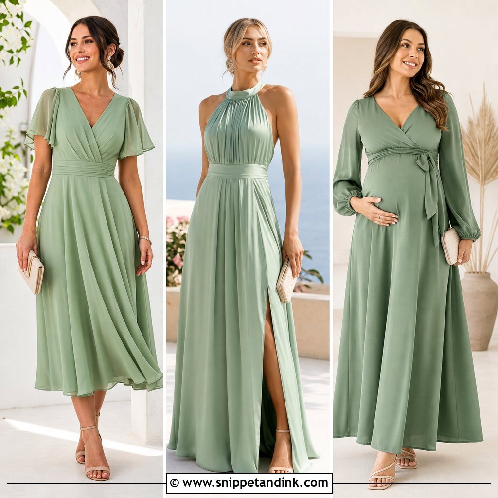 20 Green Wedding Outfit Ideas for Every Chic Celebration