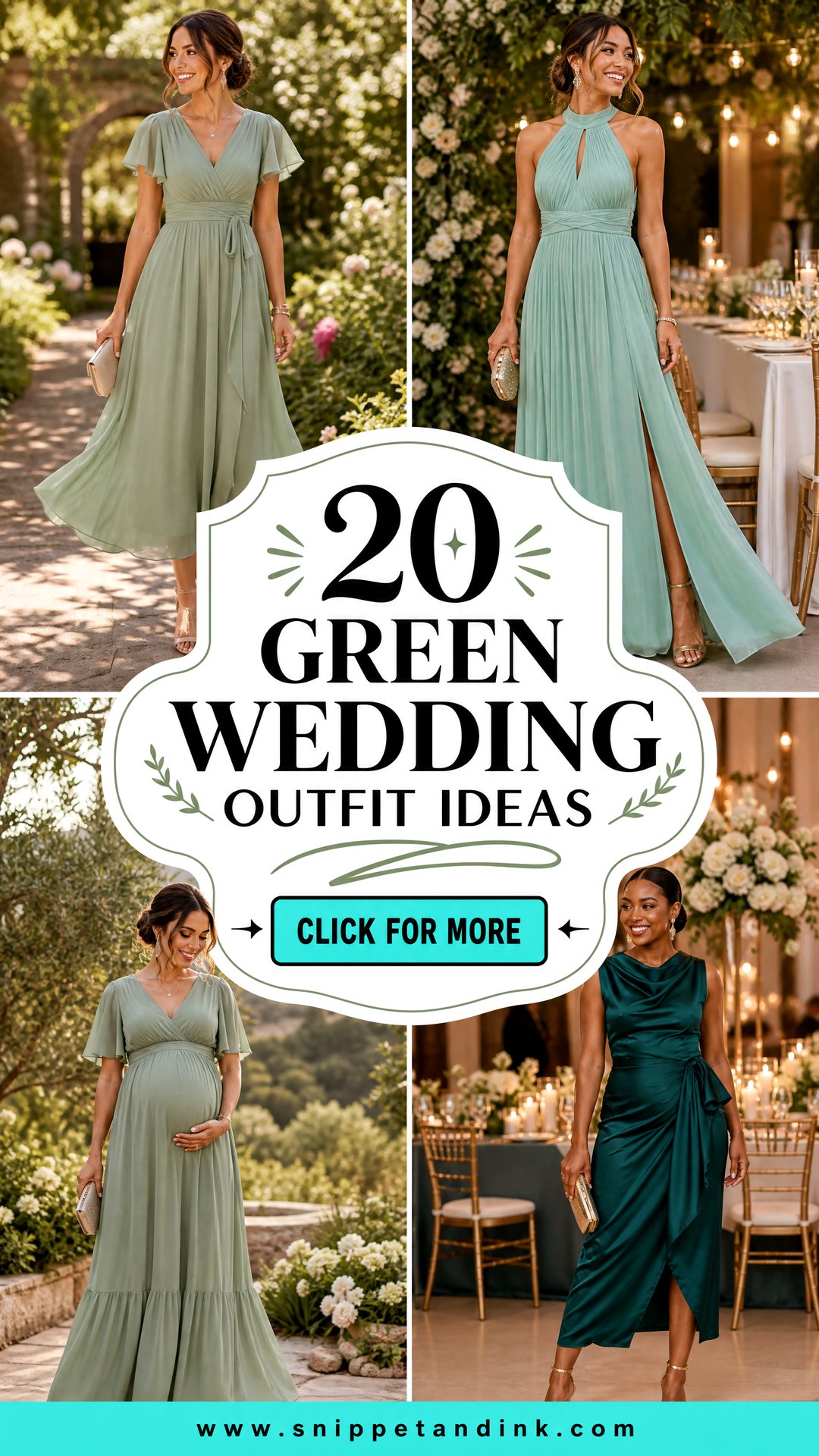 20 Green Wedding Outfit Ideas for Every Chic Celebration - 20 Green Wedding Outfit Ideas for Every Chic Celebration