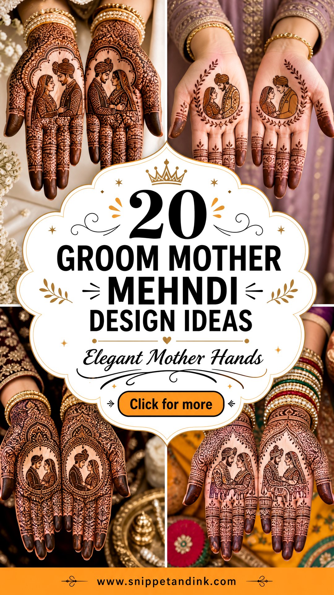 20 Groom Mother Mehndi Design Ideas for Elegant Hands - 20 Groom Mother Mehndi Design Ideas for Elegant Hands