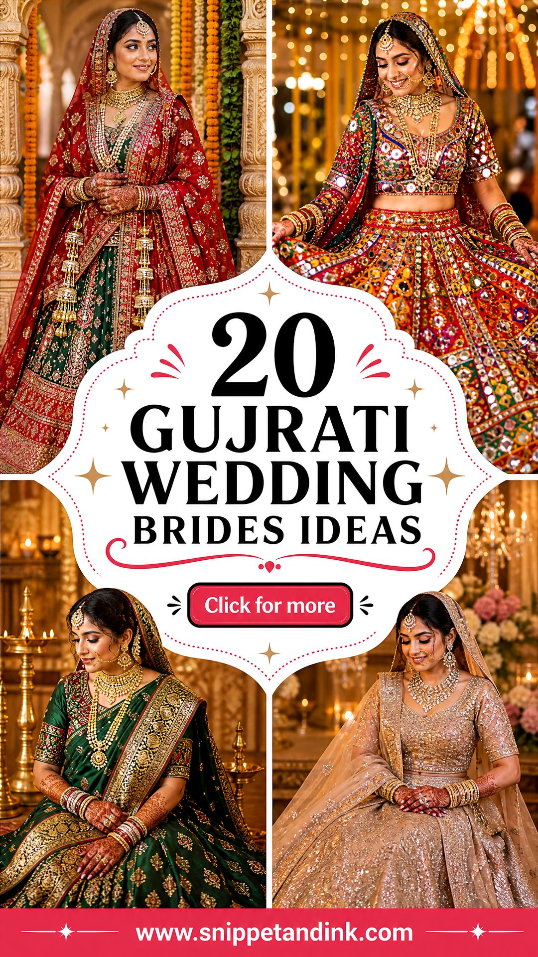 20 Gujrati Wedding Brides Ideas for Timeless Traditions - 20 Gujrati Wedding Brides Ideas for Timeless Traditions