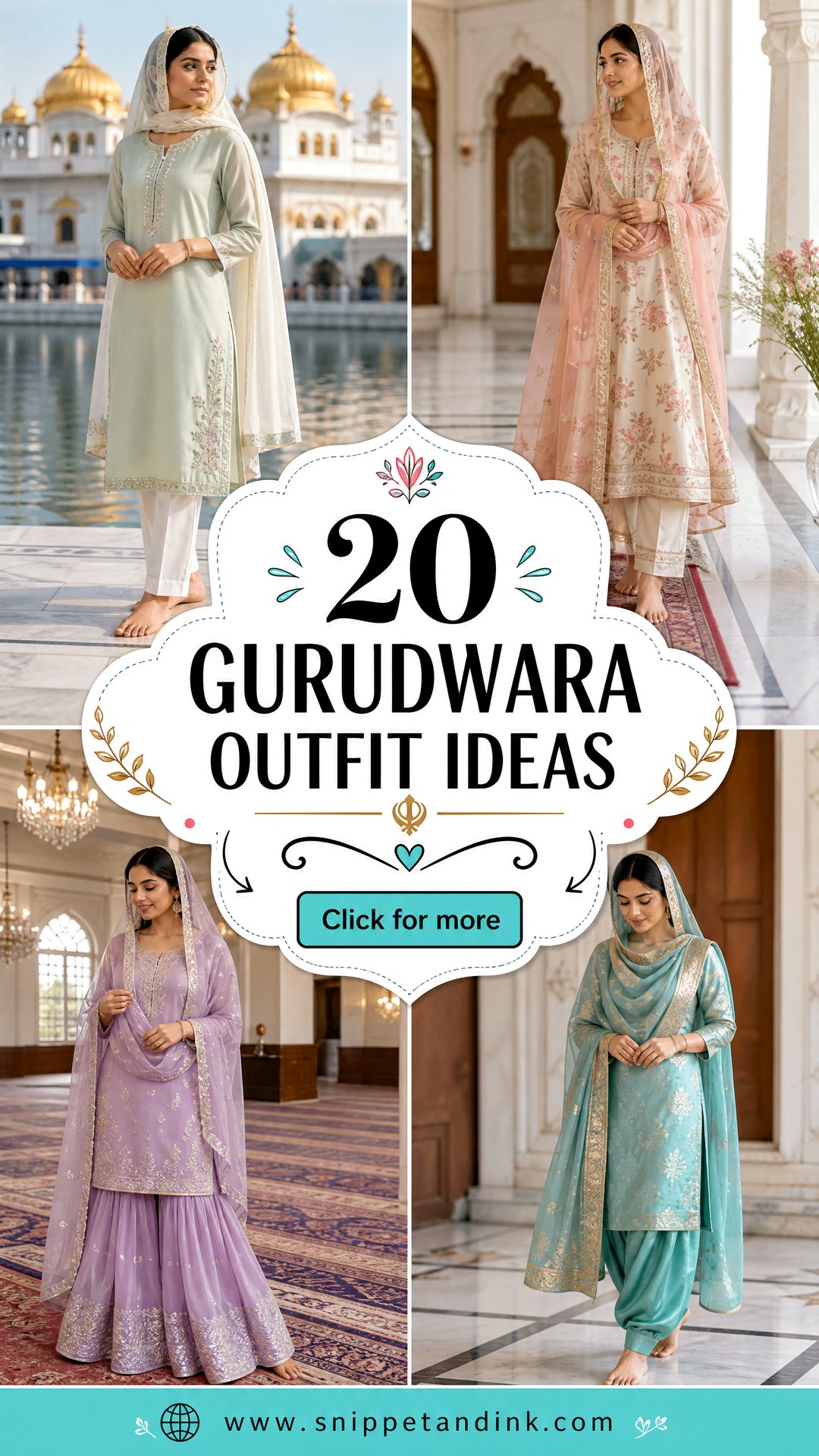 20 Gurudwara Outfit Ideas for Respectful Elegant Style - 20 Gurudwara Outfit Ideas for Respectful, Elegant Style