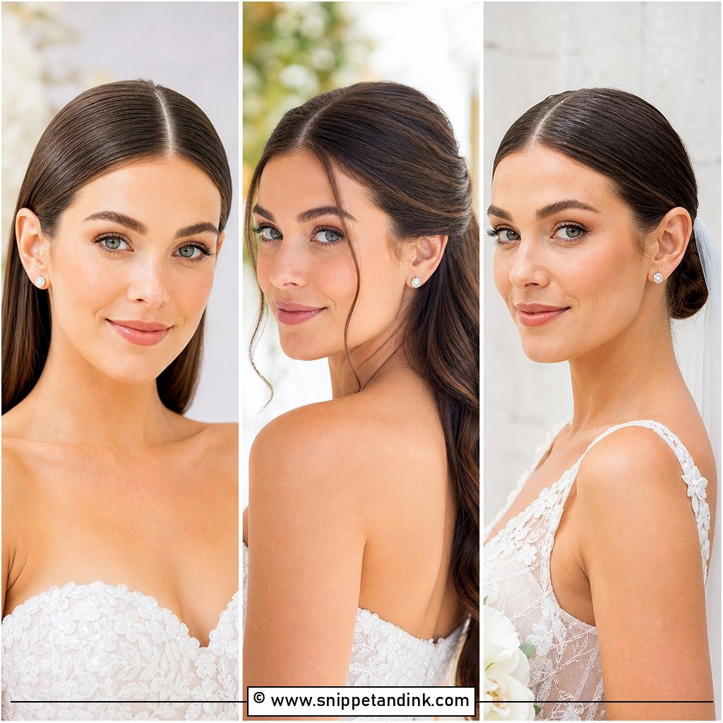20 Hair Behind Ears Wedding Hairstyles for Chic Glam