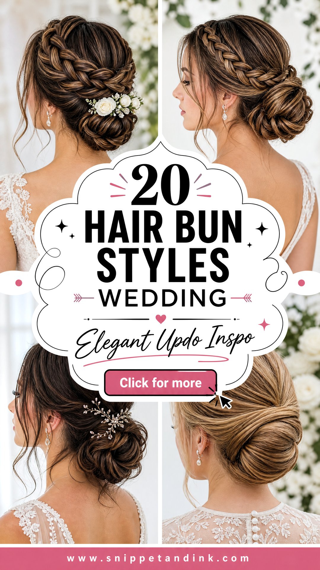 20 Hair Bun Styles Wedding Elegant Updos to Inspire - 20 Hair Bun Styles Wedding: Elegant Updos to Inspire