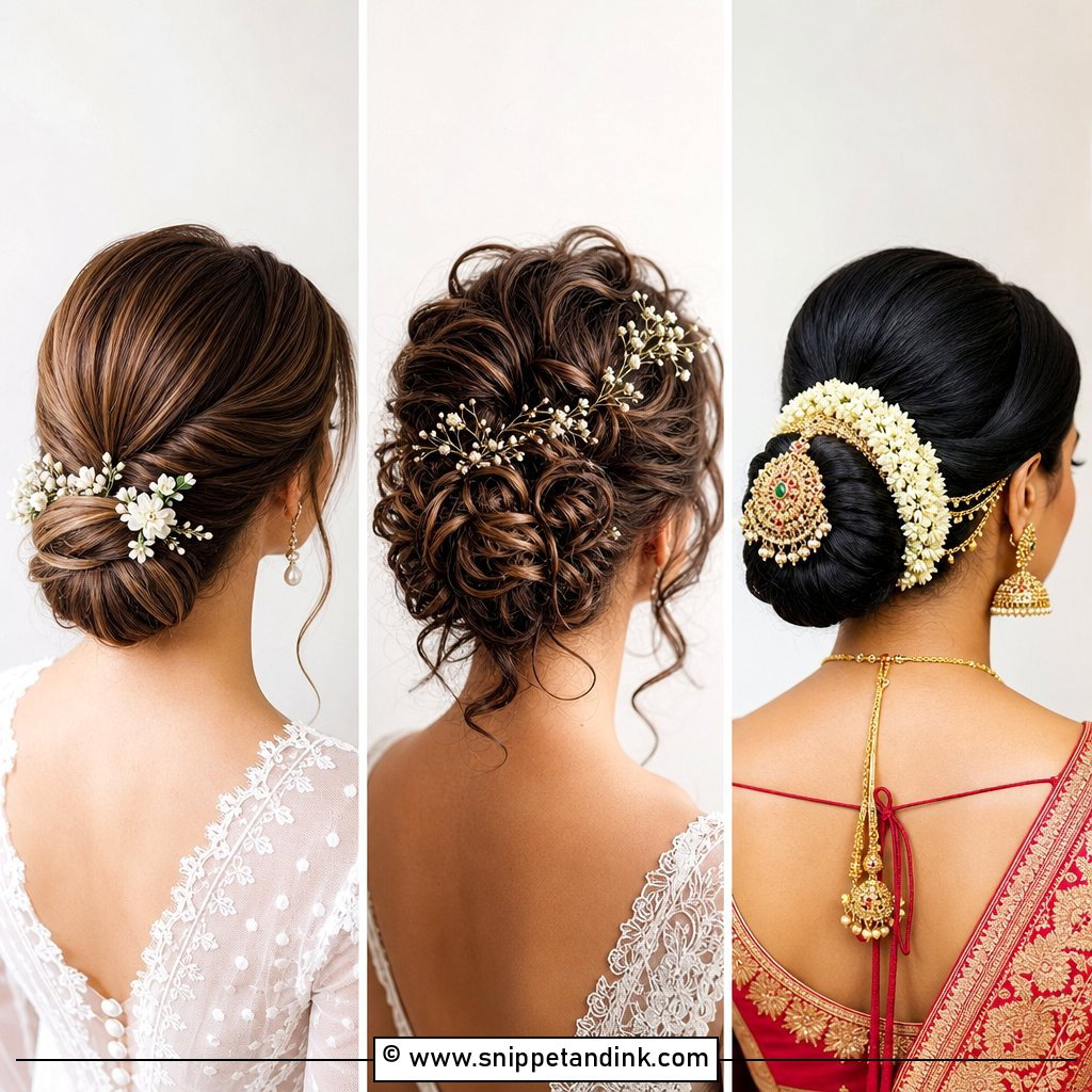 20 Hair Bun Wedding Style Ideas for Timeless Elegance