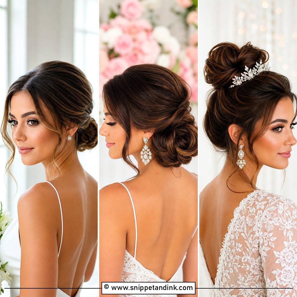 20 Hair Bun for Wedding Ideas Brides Will Love This Season