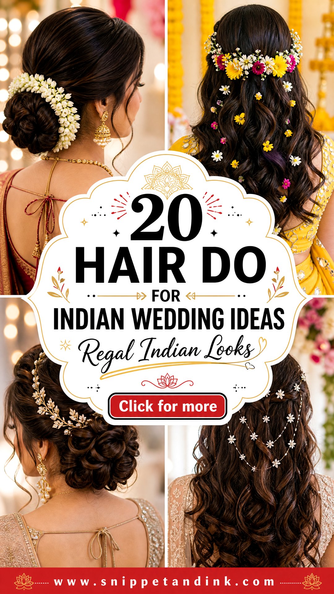 20 Hair Do for Indian Wedding Ideas Regal Looks to Try - 20 Hair Do for Indian Wedding Ideas: Regal Looks to Try