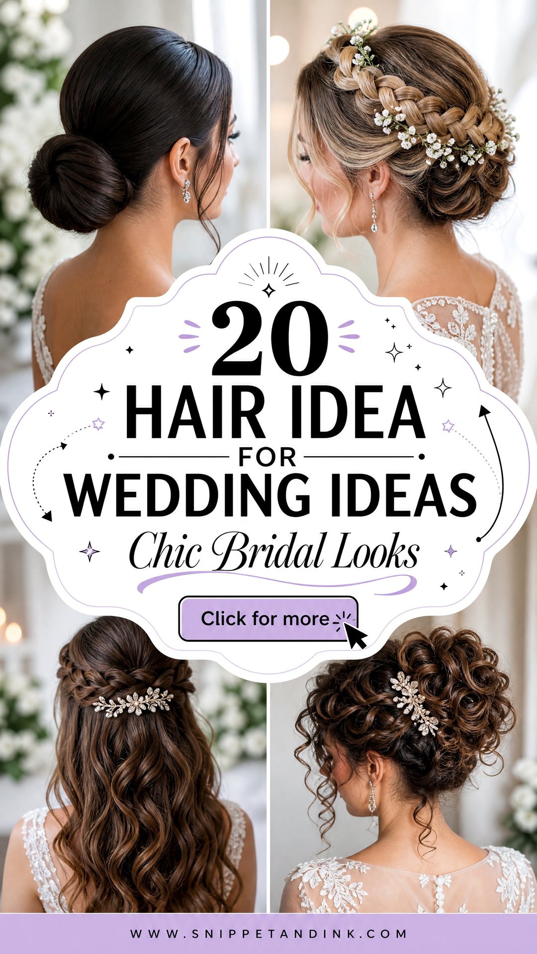 20 Hair Idea for Wedding Ideas Chic Looks to Try Now - 20 Hair Idea for Wedding Ideas: Chic Looks to Try Now