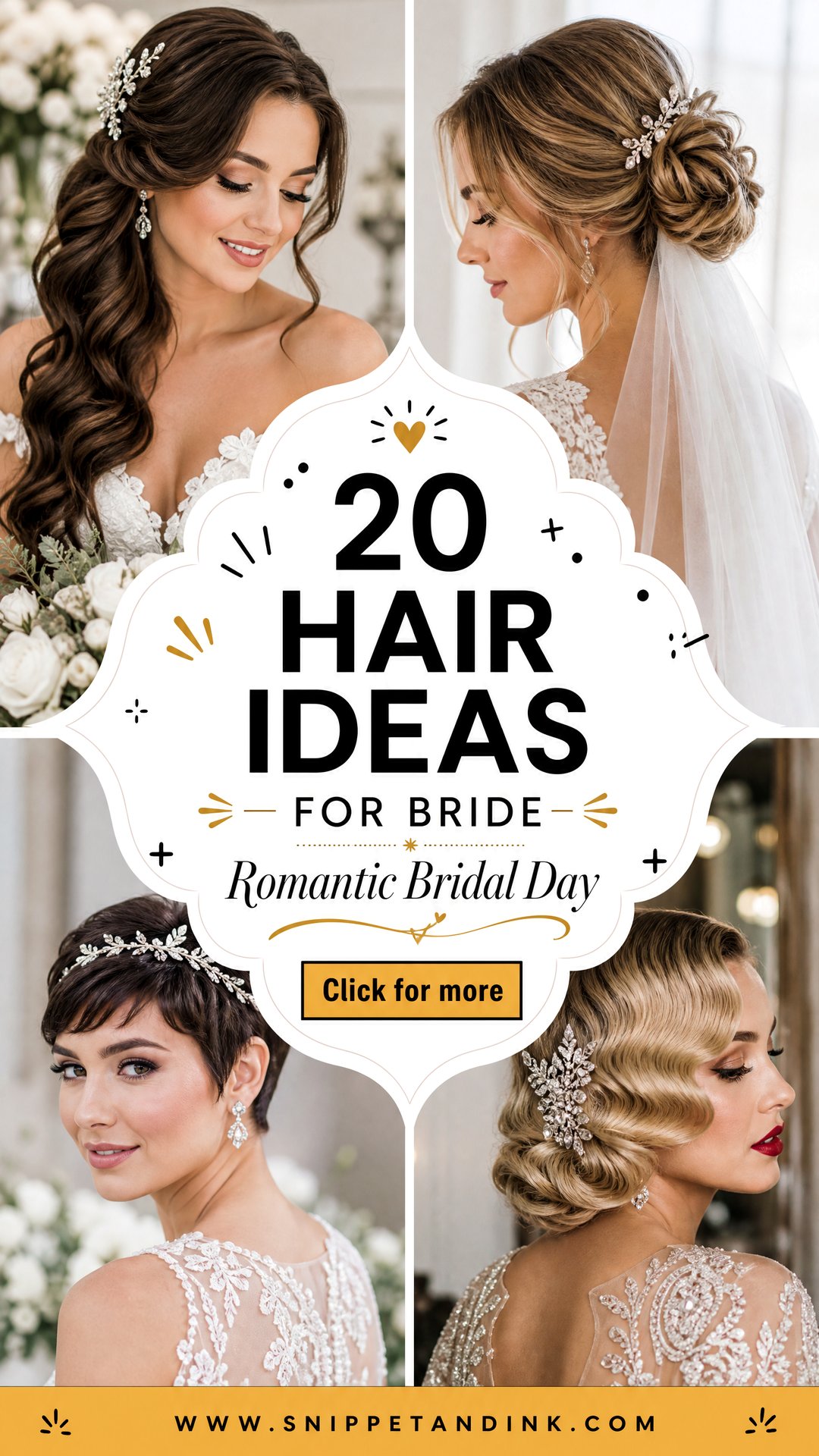 20 Hair Ideas for Bride Romantic Styles for Your Day - 20 Hair Ideas for Bride: Romantic Styles for Your Day