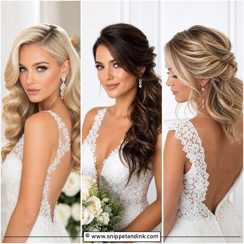20 Hair Ideas for a Wedding Elegant Looks Brides Love Now