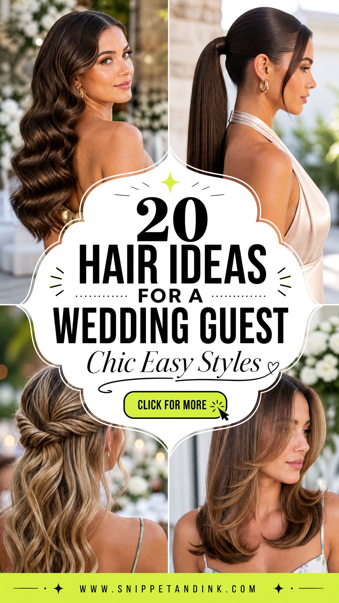 20 Hair Ideas for a Wedding Guest Chic Easy Styles - 20 Hair Ideas for a Wedding Guest: Chic Easy Styles