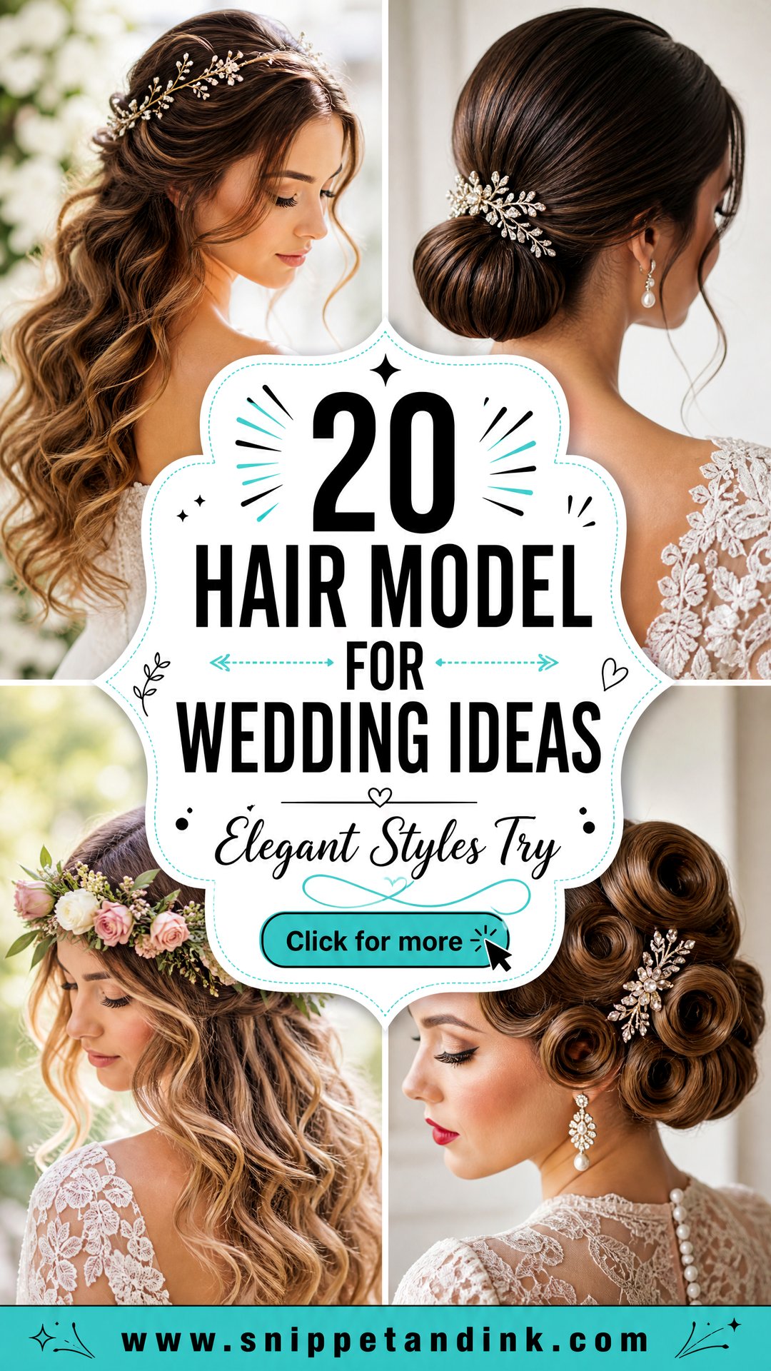20 Hair Model for Wedding Ideas Elegant Styles to Try - 20 Hair Model for Wedding Ideas: Elegant Styles to Try