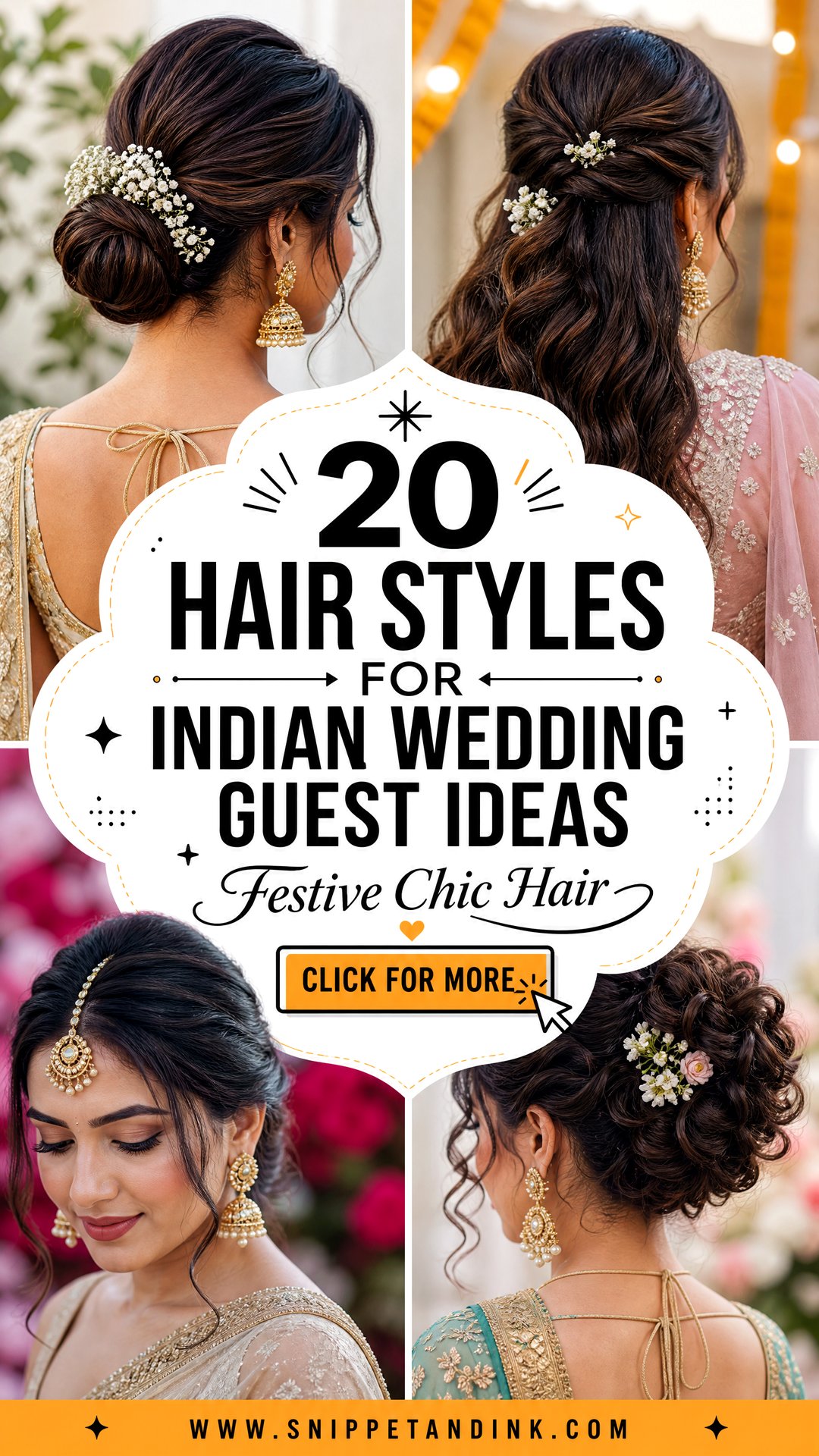 20 Hair Styles for Indian Wedding Guest Festive Chic Ideas - 20 Hair Styles for Indian Wedding Guest: Festive Chic Ideas