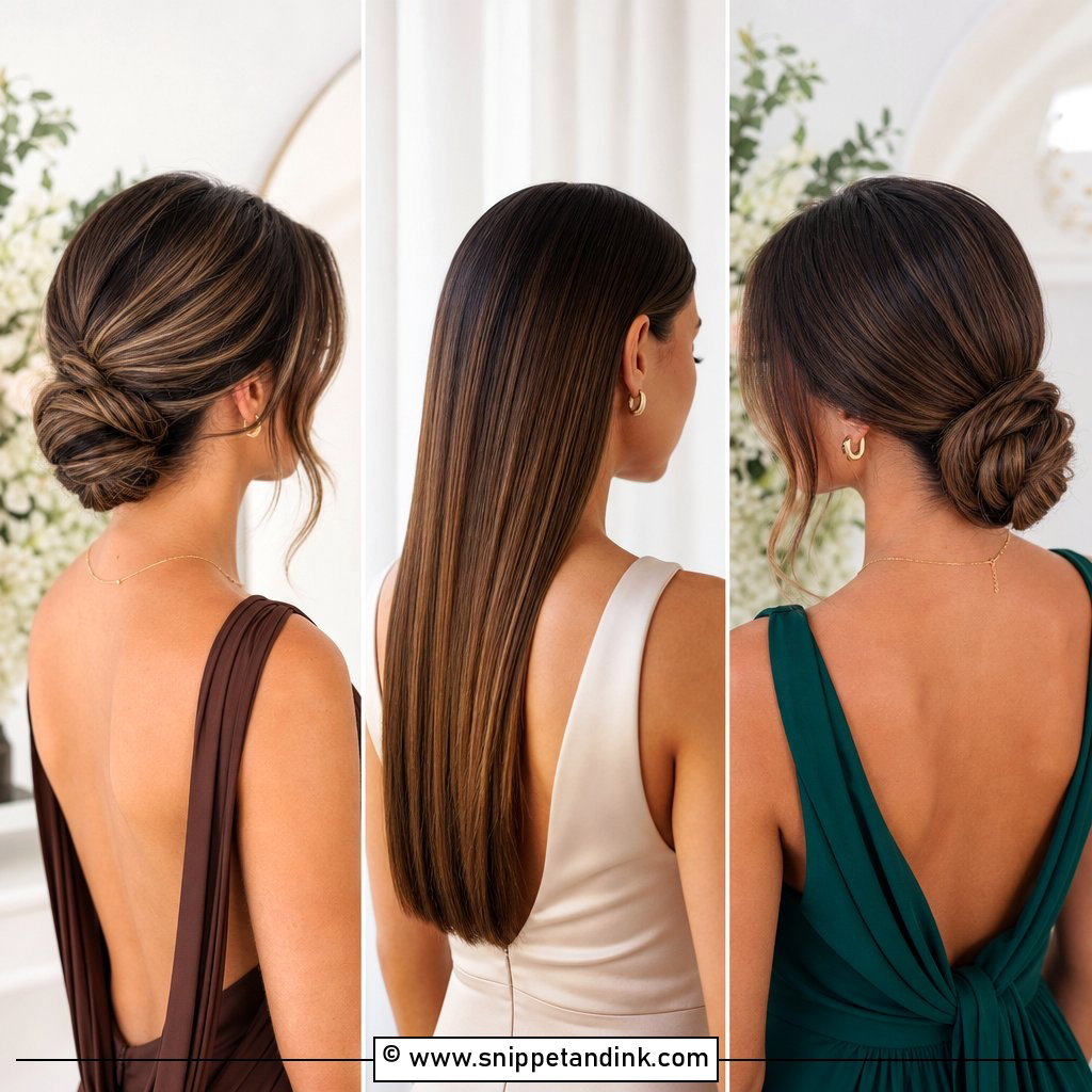 20 Hair Styles for Long Hair for Wedding Bridesmaid Looks