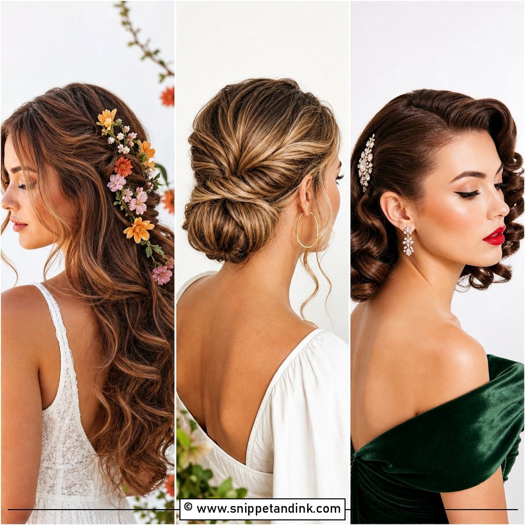 20 Hair Styles for Medium Hair Wedding Romantic Ideas