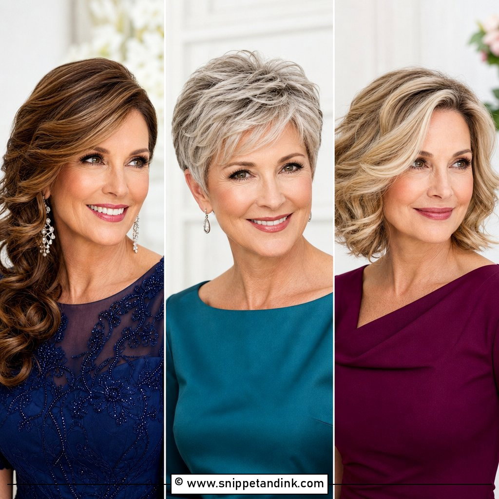 20 Hair Styles for Mother of the Bride Timeless Ideas