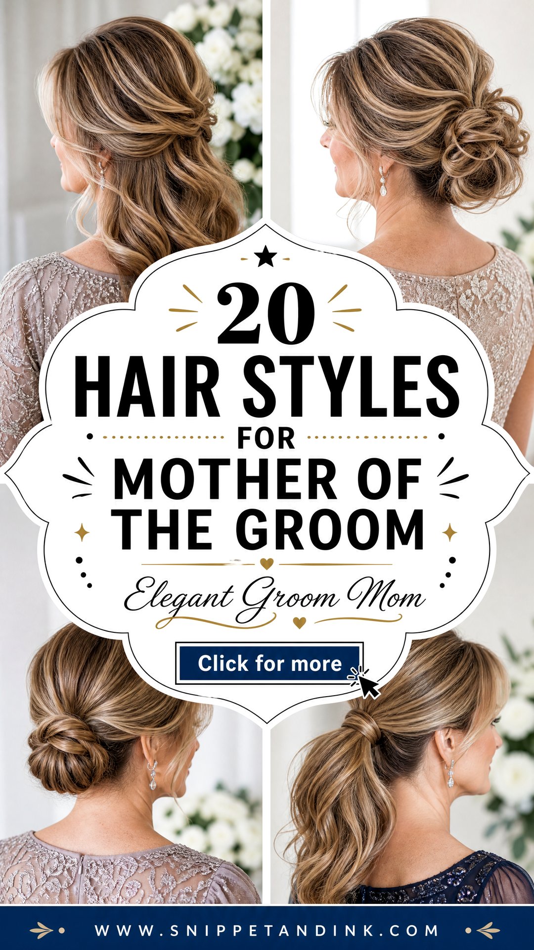 20 Hair Styles for Mother of the Groom Elegant Looks - 20 Hair Styles for Mother of the Groom: Elegant Looks